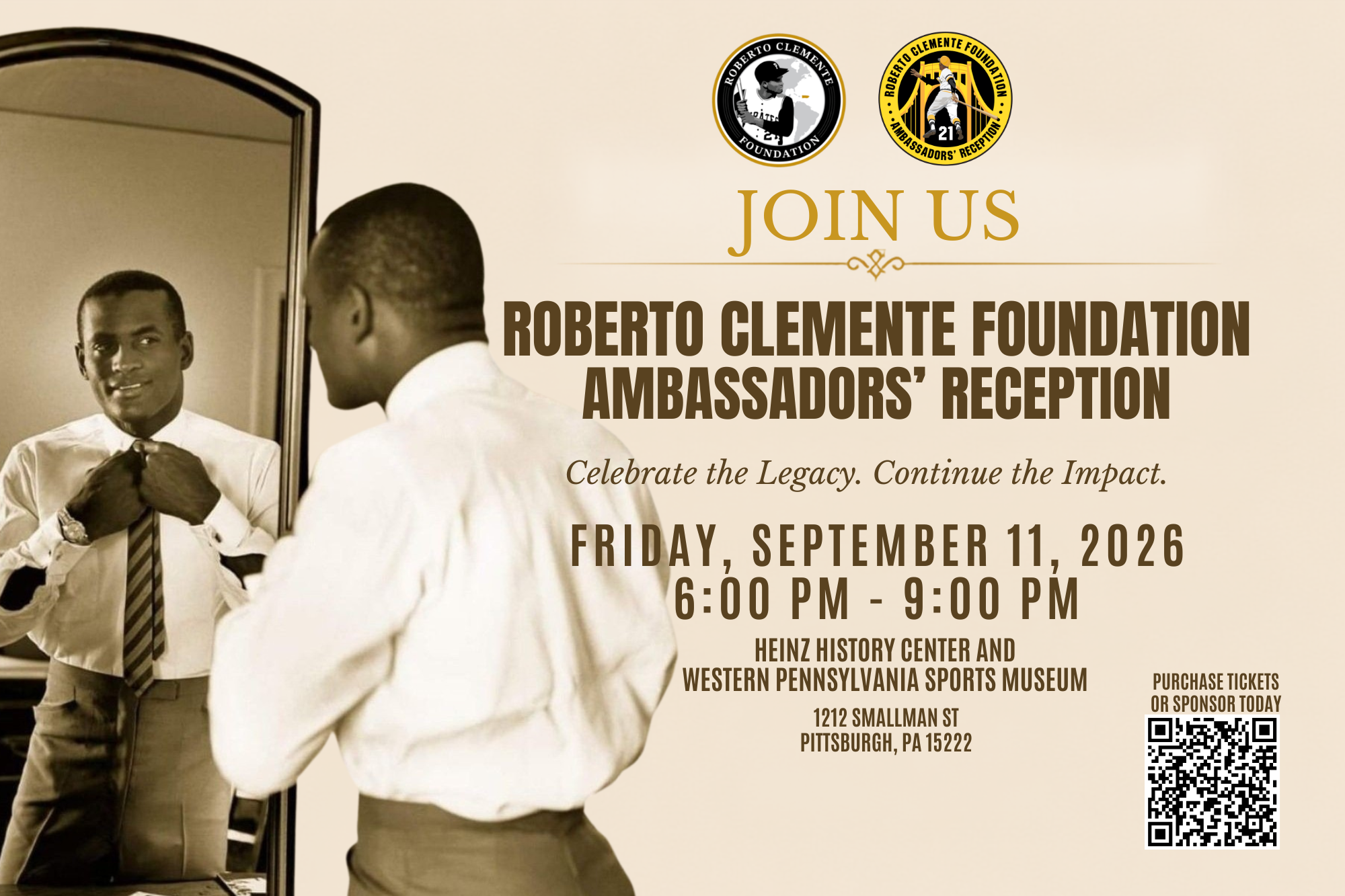 Roberto Clemente Foundation Ambassadors' Reception